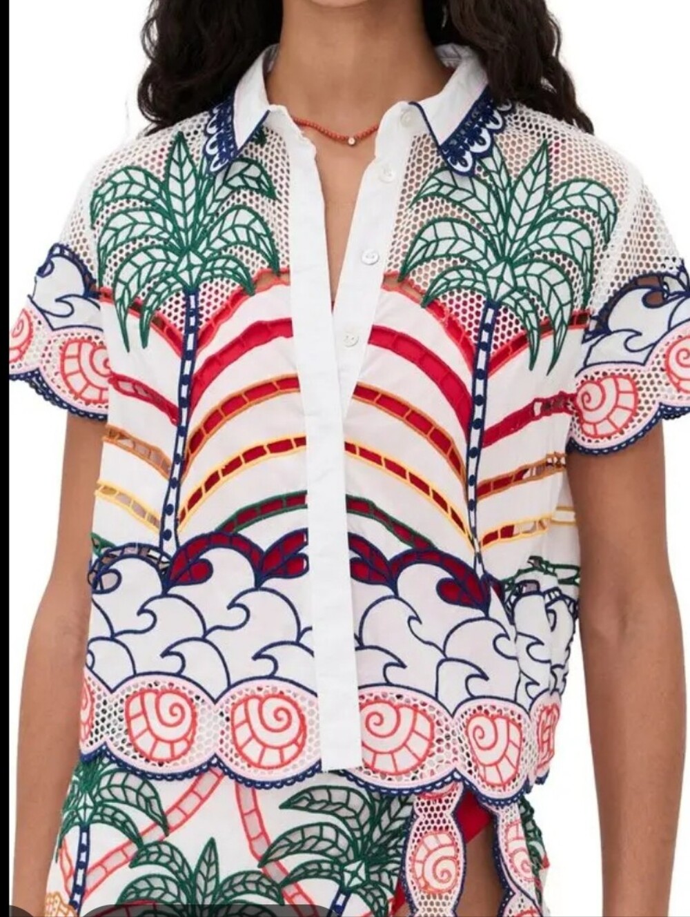 FARM RioTropical Graphic Richilieu Shirt